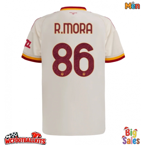 AS Roma Rodrigo Mora #86 Replica Away Stadium Shirt 2026-27 Short Sleeve